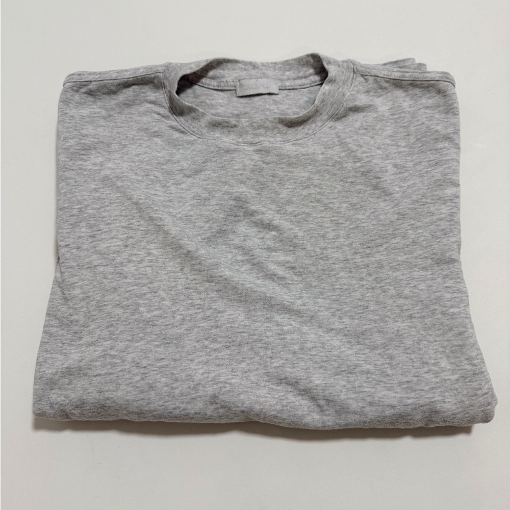 SKIMS Gray Long Sleeve Tee